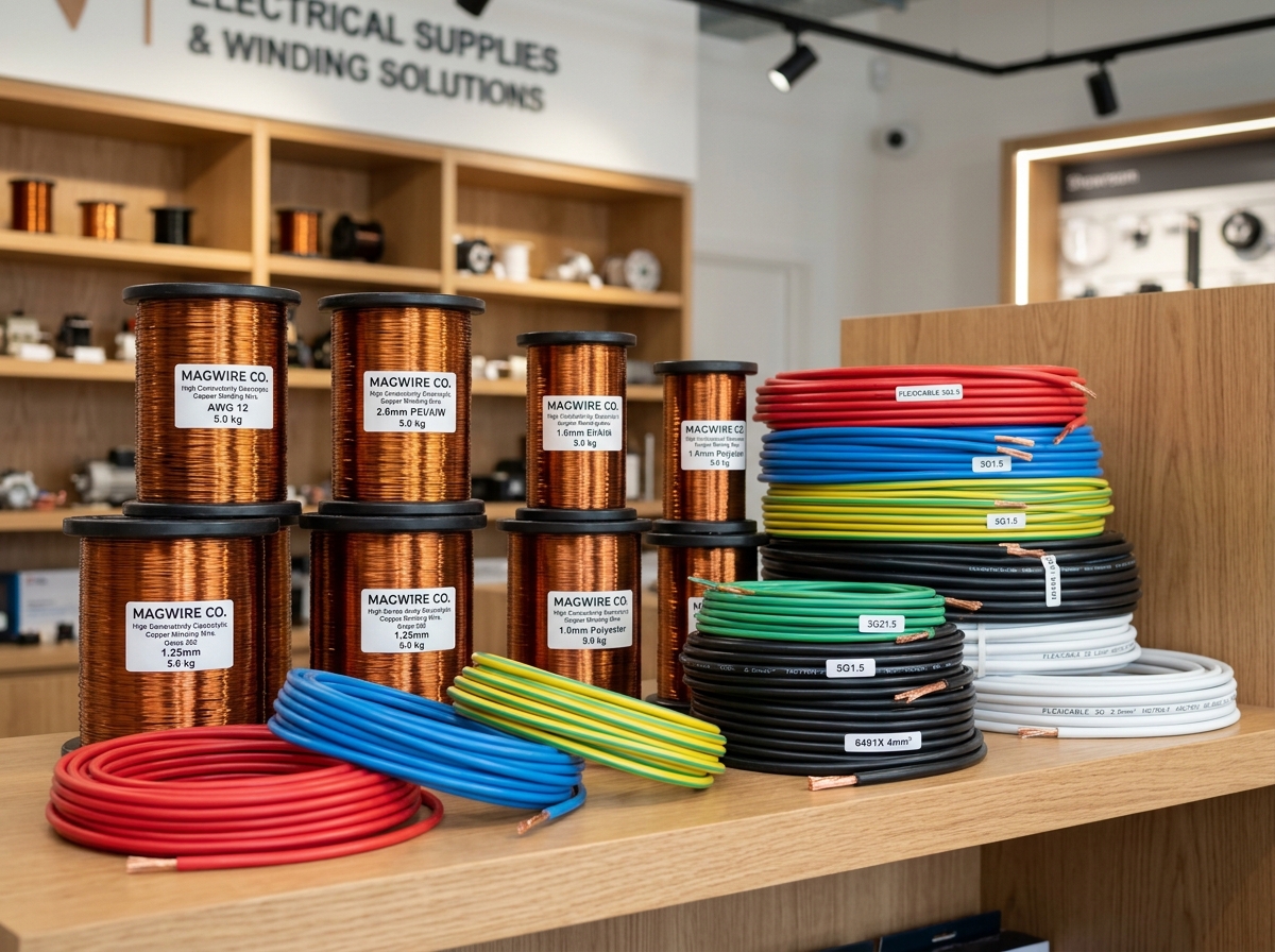 3-Core Submersible Flat Copper Cables - Authorized wholesale stockist in Indore Madhya Pradesh
